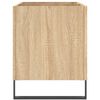 vidaXL Record Cabinet Sonoma Oak 74.5x38x48 cm Engineered Wood