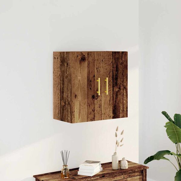 vidaXL Wall Cabinet Old Wood 60x31x60 cm Engineered Wood
