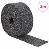 vidaXL Rubber Granulate Roll Black 200 x 5 x 0.3 cm Rubber