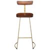vidaXL Bar Stools 2 pcs 49x43x103 cm Solid Wood Mango