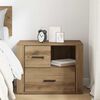 vidaXL Bedside Cabinet Artisan Oak 35 x 60 x 50 cm Engineered Wood