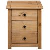 vidaXL Bedside Cabinet 46x40x57 cm Pinewood Panama Range