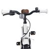 vidaXL Kids Bike 20'' for 6-11 Years Old White