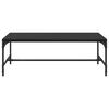 vidaXL Coffee Table Black Oak 100 x 50 x 35 cm Engineered Wood
