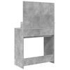 vidaXL Bedroom Dressing Tables Concrete Grey 80 x 39.6 x 135 cm