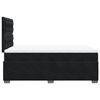 vidaXL Box Spring Bed with Mattress Black 120x190 cm Small Double Velvet