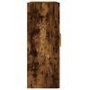 vidaXL Wall Mounted Cabinets 2 pcs Smoked Oak Engineered Wood