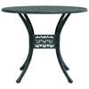 vidaXL Garden Table Green &Oslash;90x75 cm Cast Aluminium