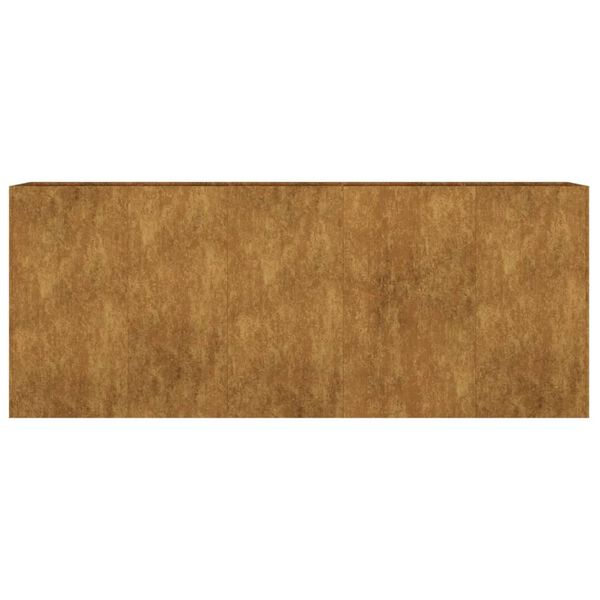 vidaXL Garden Raised Bed 200x40x80 cm Corten Steel