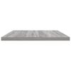 vidaXL Wall Shelves 4 pcs Grey Sonoma 60x30x1.5 cm Engineered Wood