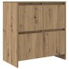 vidaXL Sideboards 2 pcs Artisan oak 70 x 41 x 75 cm Engineered wood