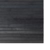 vidaXL Rug Rectangular Grey 60x200 cm Bamboo