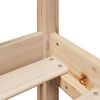 vidaXL Bed Frame without Mattress 160x200 cm Solid Wood Pine