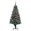 vidaXL Artificial Christmas Tree with 150 LEDs with Stand Green 150 cm
