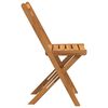 vidaXL Folding Bistro Chairs 6 pcs Solid Wood Acacia