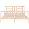 vidaXL Bed Frame without Mattress 160x200 cm Solid Wood Pine