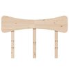 vidaXL Headboard 135 cm Solid Wood Pine