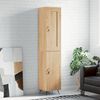 vidaXL Highboard Sonoma Oak 34.5x34x180 cm Engineered Wood