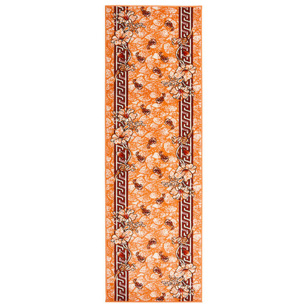 vidaXL Runner Rug BCF Terracotta 80x250 cm