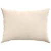 vidaXL Sofa Pillows 2 pcs Beige 70 x 50 cm Fabric