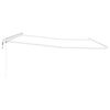 vidaXL Awning Frame White 500 x 300 cm Aluminium