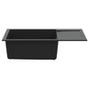 vidaXL Sink Black 780 x 500 mm 80% Quartz and 20% Resin