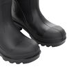 vidaXL Rain Boots Black Size 38 PVC
