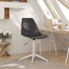 vidaXL Swivel Office Chair Light Grey PP