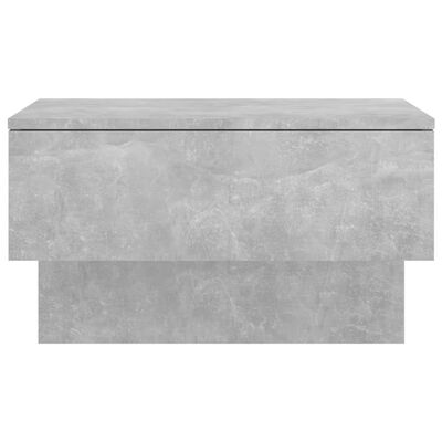 vidaXL Wall-mounted Bedside Cabinets 2 pcs Concrete Grey