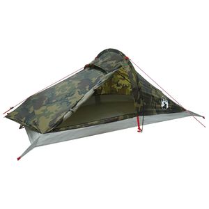 vidaXL Backpacking Tent 4-Person Camouflage
