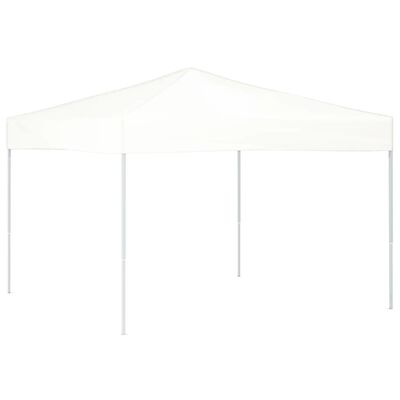 vidaXL Folding Party Tent White 3x3 m