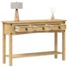 vidaXL Console Table "Corona" 114x34.5x73 cm Solid Wood Pine