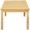 vidaXL Garden Coffee Table 110x60x45 cm Solid Acacia Wood