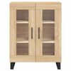 vidaXL Sideboard Sonoma Oak 69.5x34x90 cm Engineered Wood