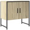 vidaXL Bathroom Sink Cabinet Sonoma Oak 60x33x60 cm Engineered Wood