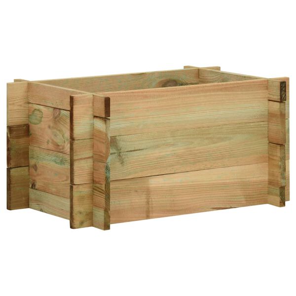 vidaXL Garden Raised Vegetable Bed Impregnated Pinewood 40 cm