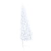 vidaXL Artificial Half Pre-lit Christmas Tree with Ball Set White 150 cm