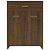 vidaXL Bathroom Cabinet Brown Oak 60x33x80 cm Engineered Wood