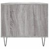 vidaXL Coffee Table Grey Sonoma 90x49x45 cm Engineered Wood