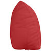 vidaXL Back Pillow Red 60 x 20 x 50 cm Fabric