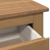vidaXL Shoe Cabinet PANAMA 80x35x105 cm Solid Wood Pine
