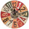 vidaXL Wall Clock Multicolour 30 cm MDF