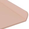 vidaXL Floating Shelf Wall-mounted 4 pcs Pink 100 x 18 x 2.5 cm Steel