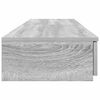 vidaXL Bed Drawers Grey Sonoma 150 x 36.5 x 16.5 cm Engineered Wood
