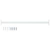 vidaXL Adjustable Window Safety Bar White 710 -1200 mm Steel