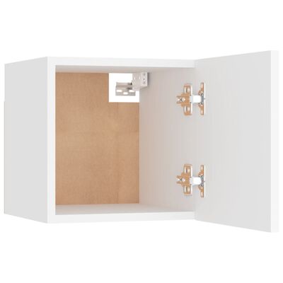 vidaXL Wall Mounted TV Cabinets 4 pcs White 30.5x30x30 cm