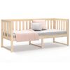 vidaXL Day Bed without Mattress 80x200 cm Solid Wood Pine