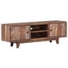 vidaXL TV Cabinet Solid Acacia Wood Vintage 118x30x40 cm