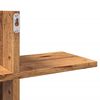 vidaXL Wall Shelf Old Wood 124.5x18x60.5 cm Engineered Wood