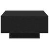 vidaXL Coffee Table Black Oak 90 x 60 x 31 cm Engineered Wood